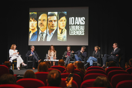 CANAL+ ICON AWARD - ERIC ROCHANT & THE BUREAU'S CAST