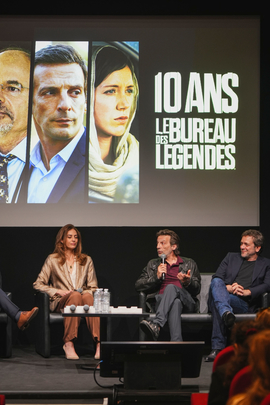 CANAL+ ICON AWARD - ERIC ROCHANT & THE BUREAU'S CAST