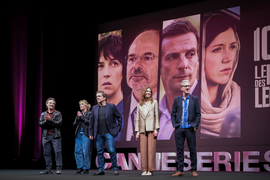 CANAL+ ICON AWARD - ERIC ROCHANT & THE BUREAU'S CAST