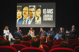 CANAL+ ICON AWARD - ERIC ROCHANT & THE BUREAU'S CAST