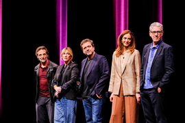CANAL+ ICON AWARD - ERIC ROCHANT & THE BUREAU'S CAST