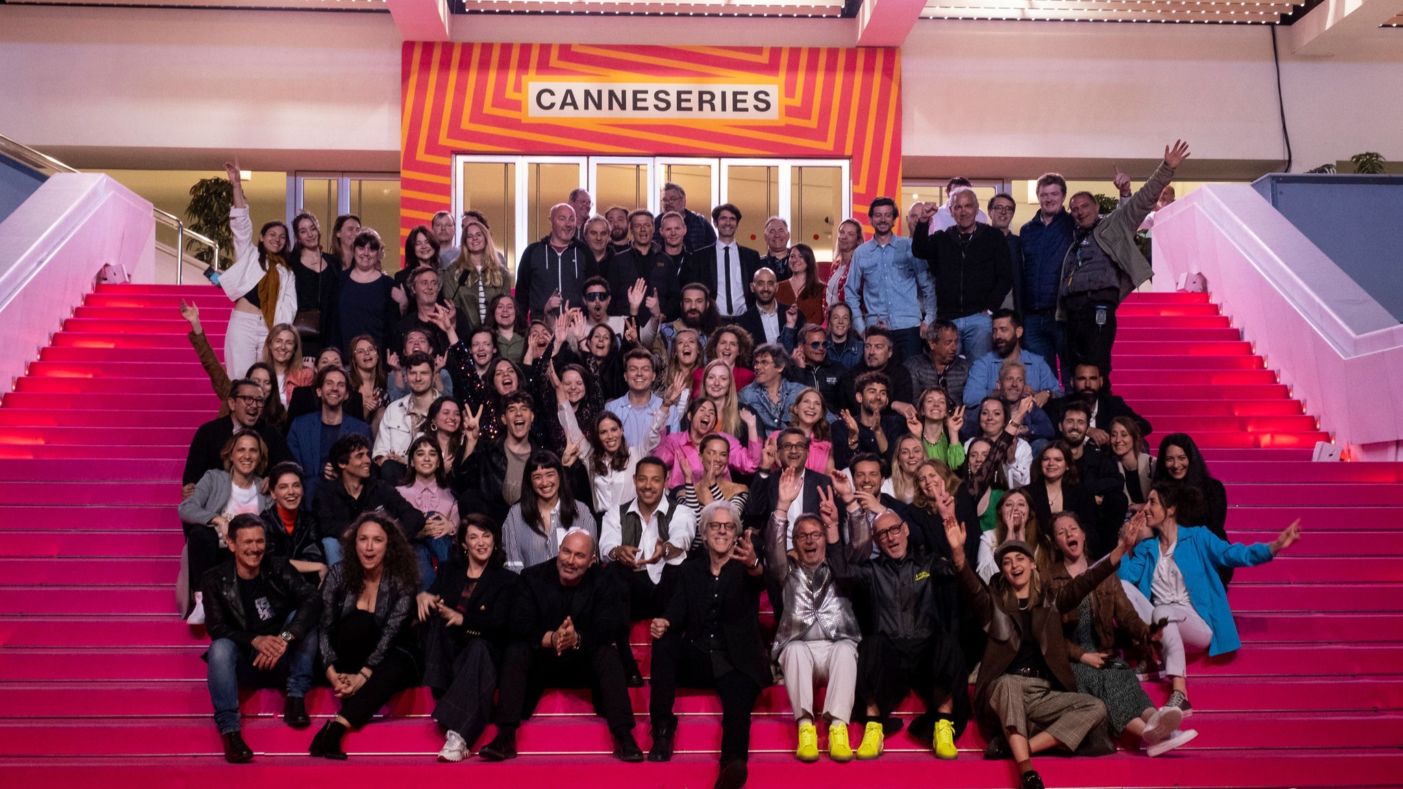 Canneseries, the world series festival takes place in Cannes at le Palais  des Festivals